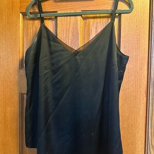 White House Black Market Sleek Black Camisole